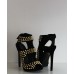 ZANOTTİ TARZI ZIMBALI SİYAH SÜET AYAKKABI