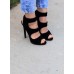 ZANOTTİ TARZI SİYAH SÜET AYAKKABI
