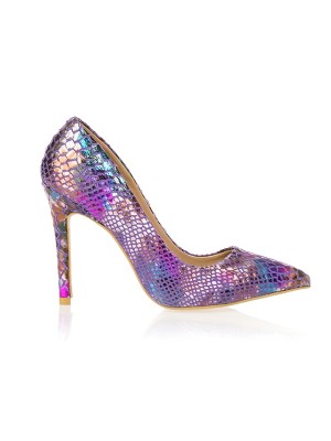 Hologram Stiletto Ayakkabı